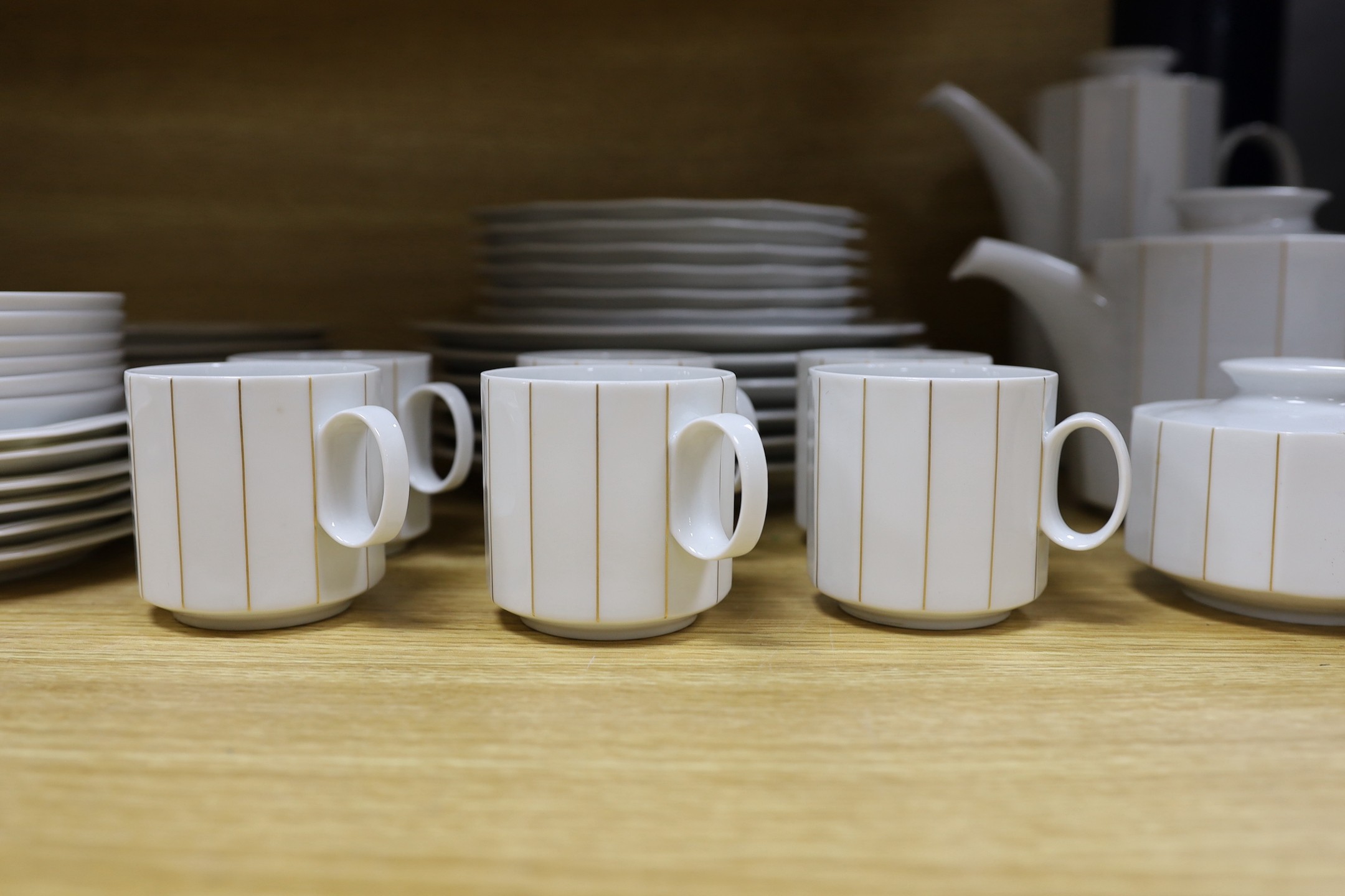 A Tapio Wirkkala for Rosenthal, a studio-line tea and coffee service